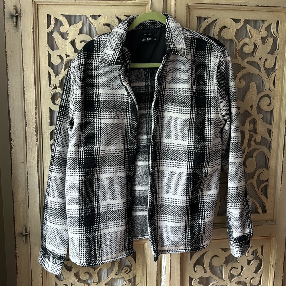 Fleece lined overshirt (men’s)